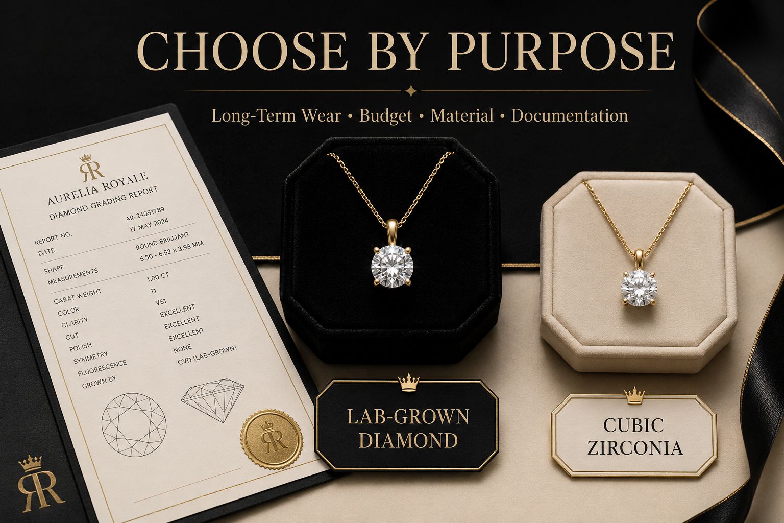 Are Lab-Grown Diamonds Real? Laboratory-grown diamond and finished fine jewellery