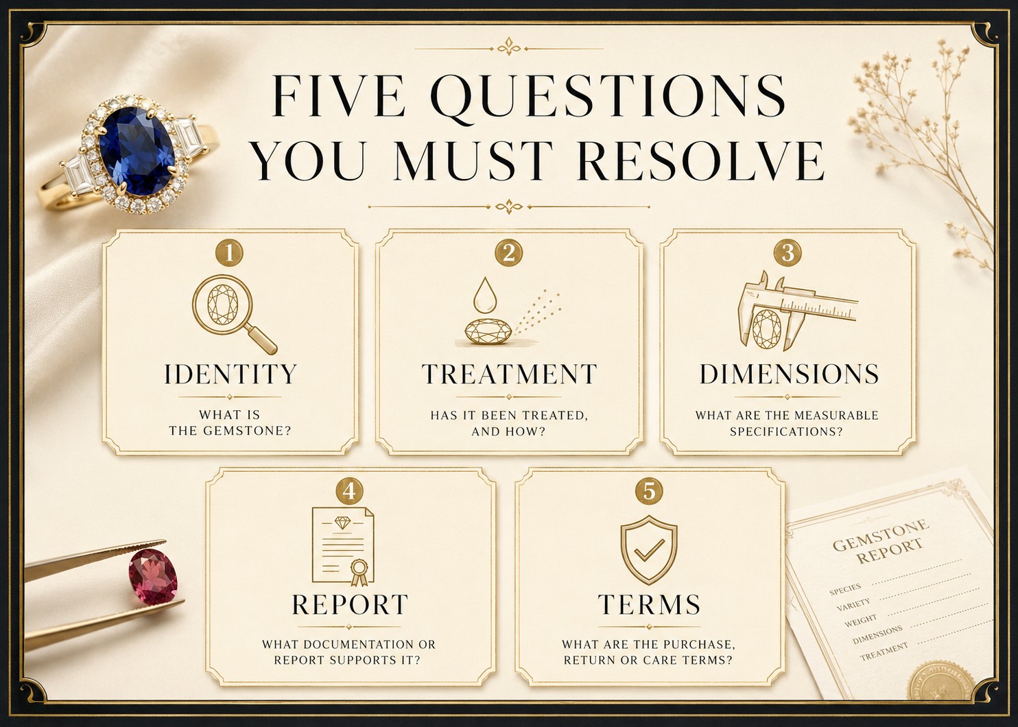 25 Questions Before Buying Gemstone Jewellery